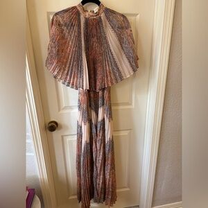 Zimmermann Illustration Sunray Print Dress - Size 2 AUS